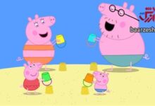 کارتون Peppa pig زبان اصلی Makes the Best Sand Castle